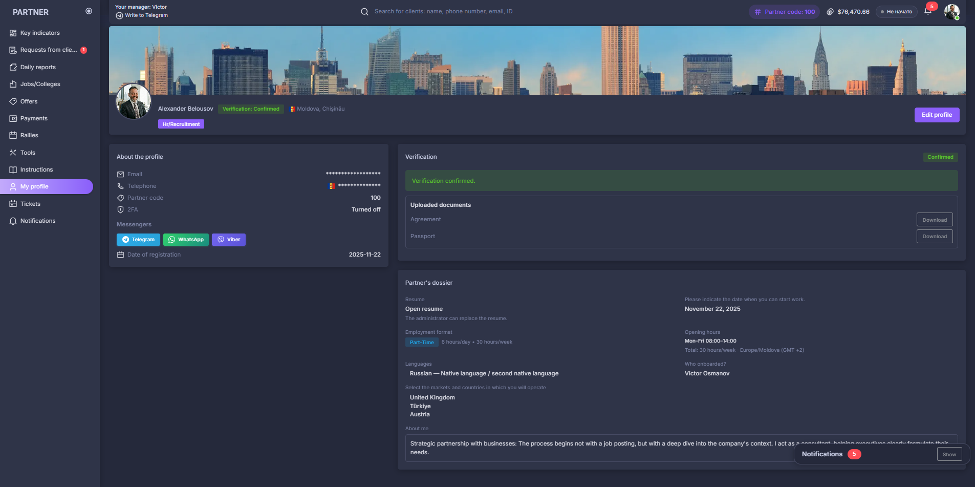 Documentation workflow